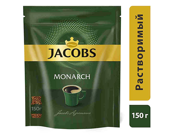 Кофе JACOBS MONARCH 75г м/у / интернет-магазин напитков Лоза в Улан-Удэ