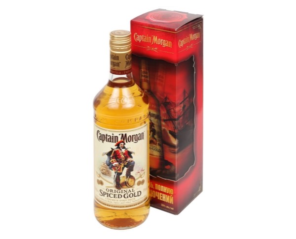 Напиток КАПИТАН МОРГАН золотой на основе рома 700мл п/у / интернет-магазин напитков Лоза в Улан-Удэ