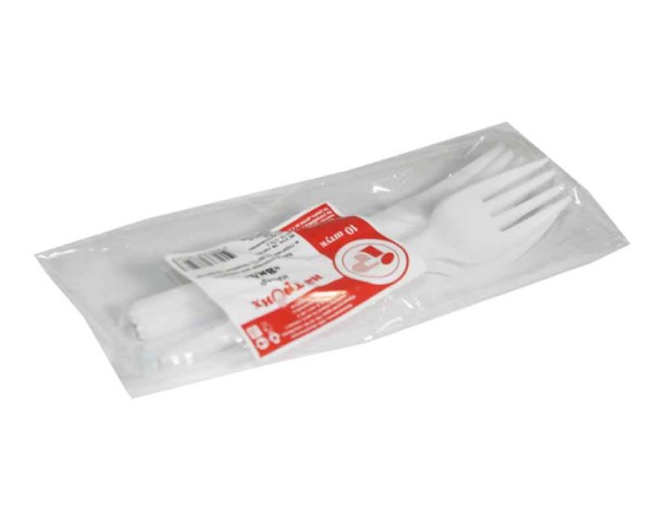 Вилка п/э одноразовая набор 10шт. / интернет-магазин напитков Лоза в Улан-Удэ